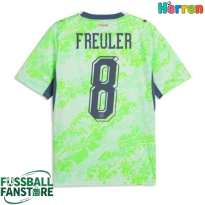 Schweiz Remo Freuler #8 Replik Auswärtstrikot WM 2026 Kurzarm